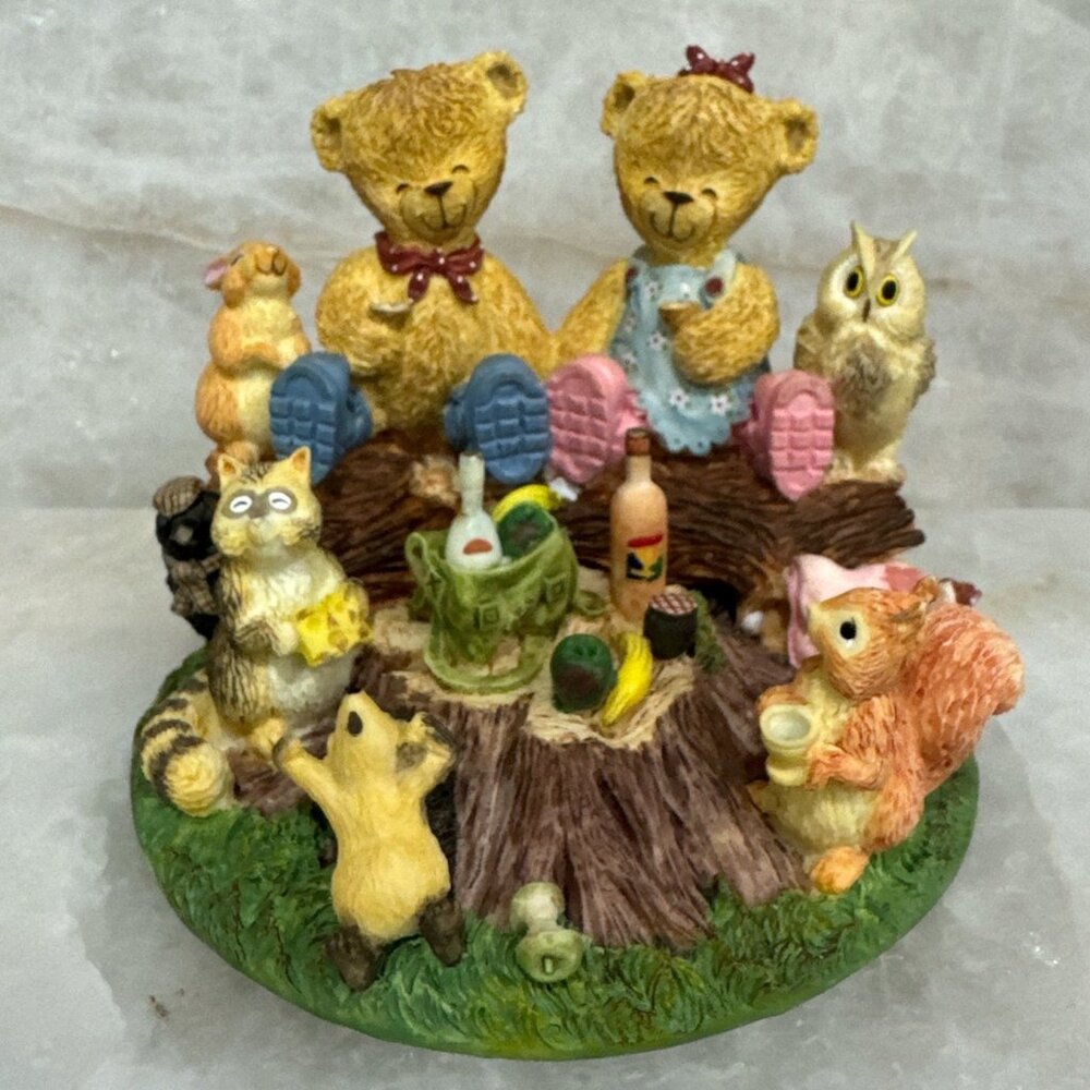 NIB Vintage Rambling Ted Gund Figurine - Michael Woodward Creations ©2000
